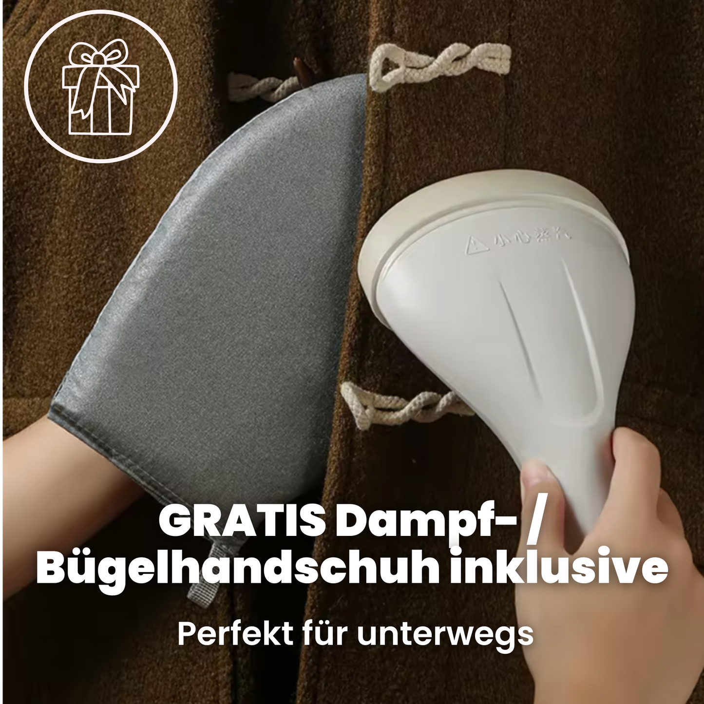 2-in-1 Schnelles & Tragbares Bügeleisen