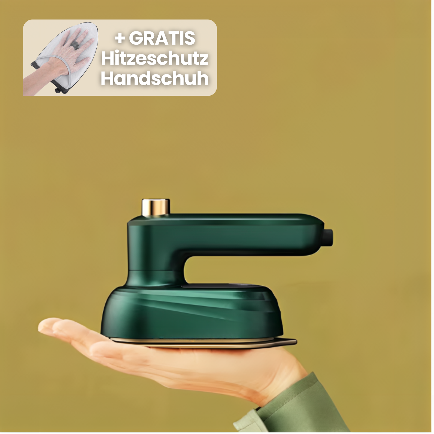 2-in-1 Schnelles & Tragbares Bügeleisen