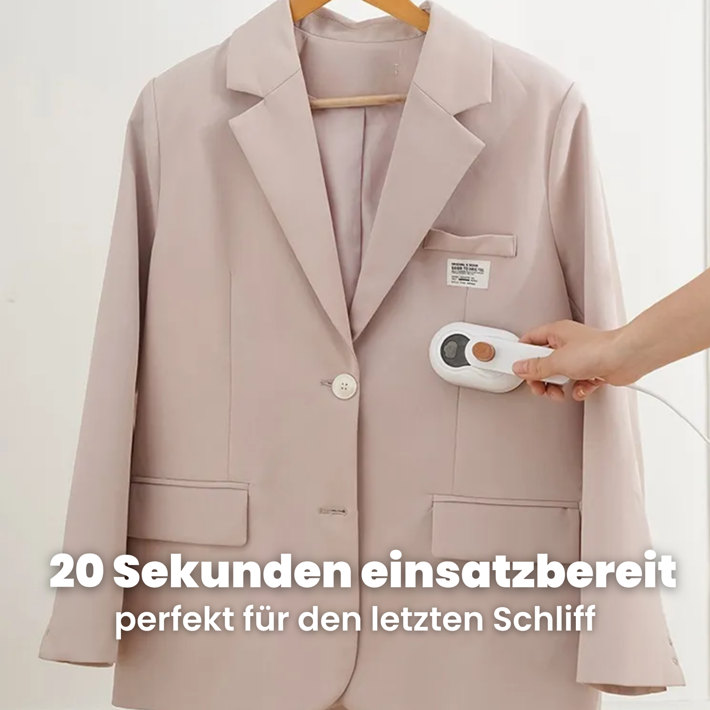 2-in-1 Schnelles & Tragbares Bügeleisen