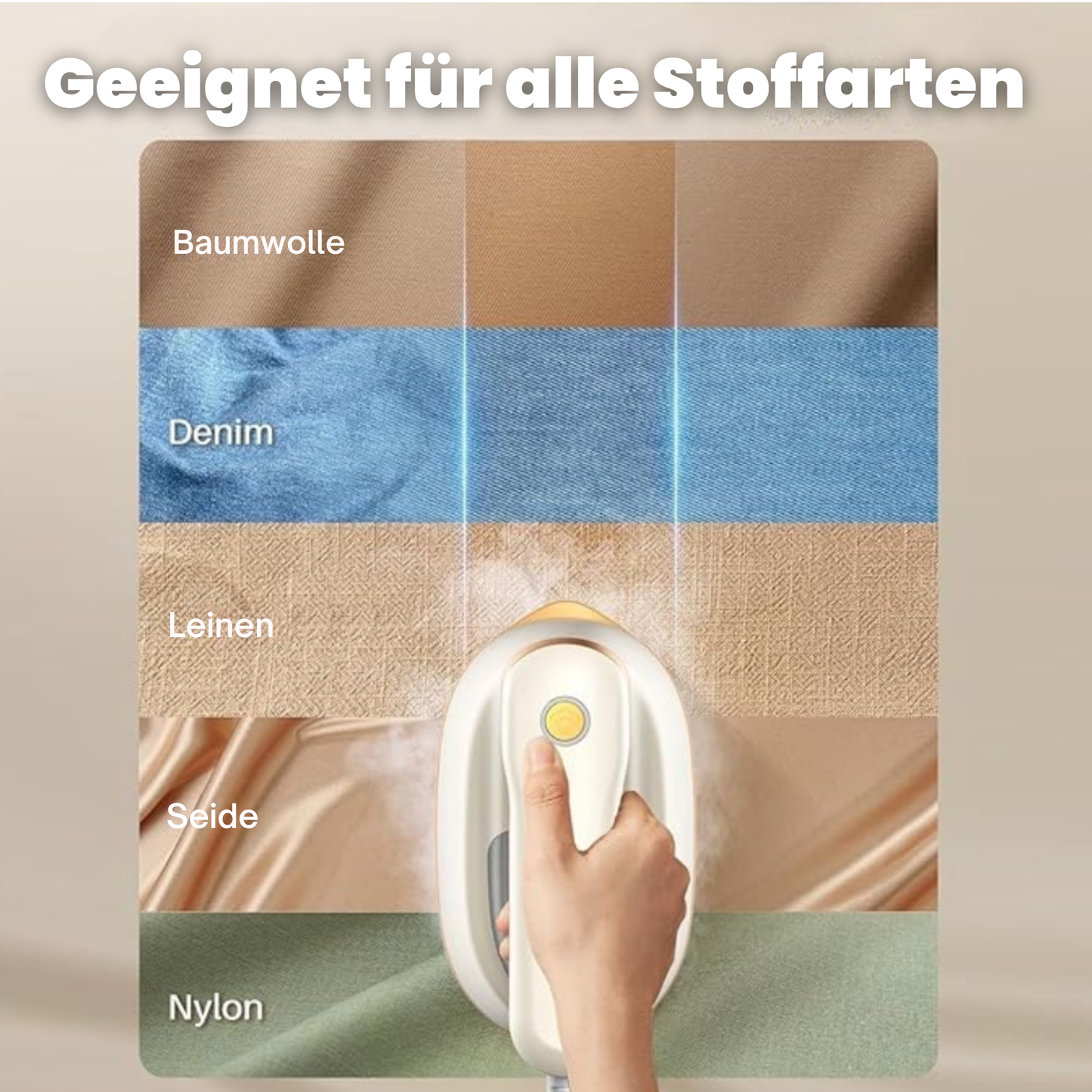 2-in-1 Schnelles & Tragbares Bügeleisen