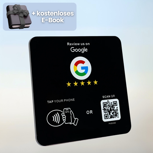 Google Bewertung Plakette